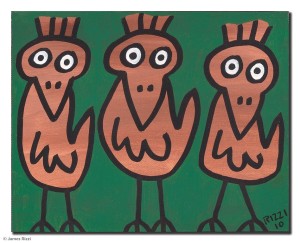 RIZZI BROWN LOOKING BIRDS