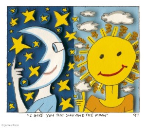 I GIVE YOU THE SUN AND THE MOON