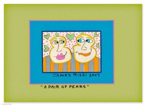 A PAIR OF PEARS