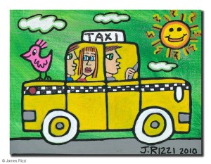 TAXI ON A GREEN DAY