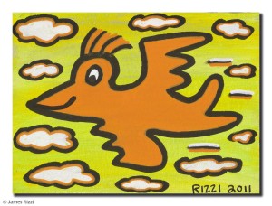 ORANGE RIZZI BIRD