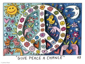 GIVE PEACE A CHANCE