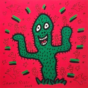 ICON CACTUS Mixed Media acrylic on paper 1/1