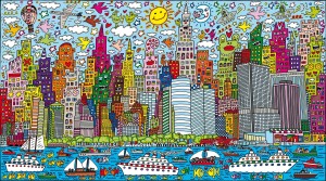 MY NEW YORK CITY (Pigmentdruck auf Leinw.)