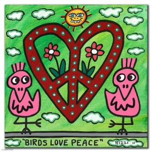 BIRDS LOVE PEACE