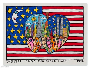 BIG APPLE FLAG