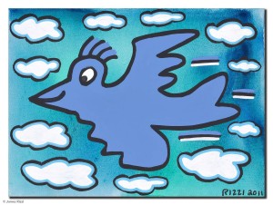 BLUE RIZZI BIRD