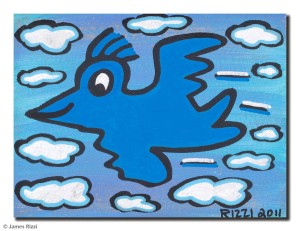 BLUE RIZZI BIRD