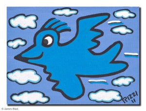 BLUE RIZZI BIRD