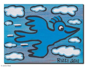 BLUE RIZZI BIRD