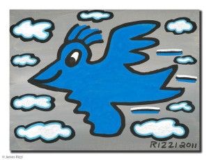 BLUE RIZZI BIRD