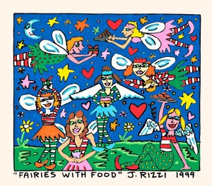 FAIRIES WITH FOOD