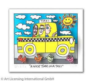 A NICE TIME IN A TAXI