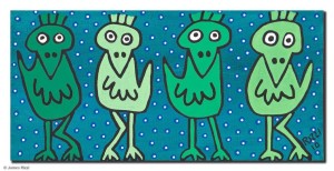 THE GREEN BIRD FAMILY