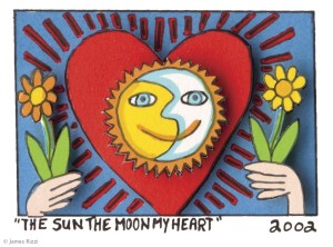 THE SUN THE MOON MY HEART