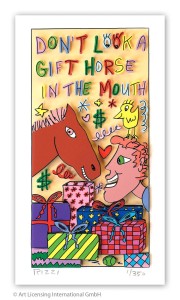 DON'T LOOK A GIFT HORSE IN THE MOUTH