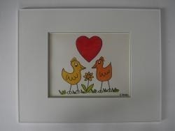 Untitled (Zeichnung zu "Love Birds")