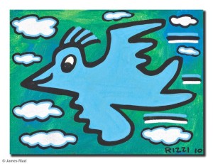 BLUE RIZZI BIRD