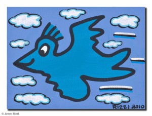 BLUE RIZZI BIRD