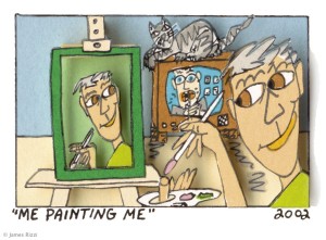 ME PAINTING ME