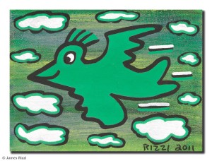 GREEN RIZZI BIRD