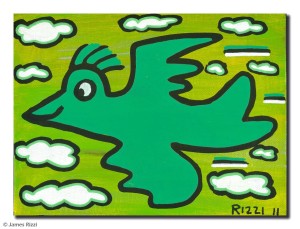 GREEN RIZZI BIRD